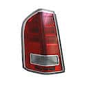 New Economy Replacement Driver Side Tail Light Assembly, Without Center Chrome Trim