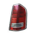 New Economy Replacement Passenger Side Tail Light Assembly, No Center Chrome Trim