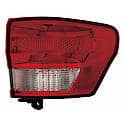 New CAPA Certified Standard Replacement Passenger Side Outer Tail Light Assembly