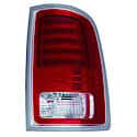 New CAPA Certified Premium Replacement Passenger Side LED Tail Light Assembly, Chrome