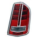 New Economy Replacement Passenger Side Tail Light Assembly, With Center Chrome Trim