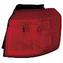 New CAPA Certified Standard Replacement Passenger Side Outer Tail Light Assembly