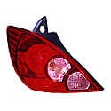 New CAPA Certified Standard Replacement Driver Side Tail Light Assembly, Hatchback Models