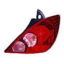 New CAPA Certified Standard Replacement Passenger Side Tail Light Assembly, Hatchback Models