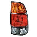 New CAPA Certified Standard Replacement Passenger Side Tail Light Assembly, Amber/Red/Clear Lens