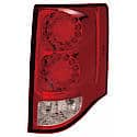 New CAPA Certified Standard Replacement Passenger Side LED Tail Light Assembly, W/ Wiring Harness