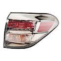 New Standard Replacement Passenger Side Outer Tail Light Assembly, Japan Built Models