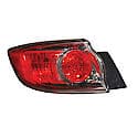 New CAPA Certified Standard Replacement Driver Side Outer Tail Light Assembly