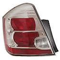 New CAPA Certified Premium Replacement Driver Side Tail Light Assembly, With Bright Bezel