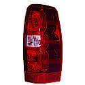 New CAPA Certified Standard Replacement Passenger Side Tail Light Assembly, Includes Wiring Harness