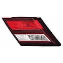 New CAPA Certified Standard Replacement Driver Side Inner Tail Light Assembly