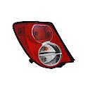 New Economy Replacement Driver Side Tail Light Assembly, Sedan Models