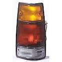 New Economy Replacement Passenger Side Tail Light Assembly, Black