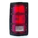 New Economy Replacement Passenger Side Tail Light Lens And Housing, With Black Trim, Except Se Model