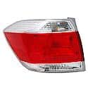 New CAPA Certified Standard Replacement Driver Side Tail Light Assembly