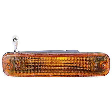 New Standard Replacement Driver Side Front Signal Light Assembly, Except RS Model, In The Bumper