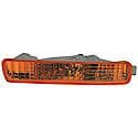 New CAPA Certified Standard Replacement Passenger Side Front Signal Light Assembly, In The Bumper