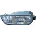 New CAPA Certified Standard Replacement Driver Side Front Signal Light Assembly, In Valance Panel