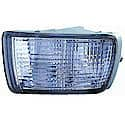 New CAPA Certified Standard Replacement Passenger Side Front Signal Light Assembly, In The Bumper