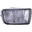 New Economy Replacement Driver Side Front Signal Light Assembly, With Driving Light, In The Bumper