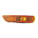 New Standard Replacement Driver Side Front Signal Light Assembly, In The Bumper