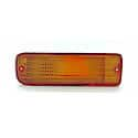 New Standard Replacement Driver Side Front Signal Light Assembly, In The Bumper