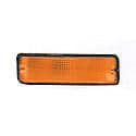 New Standard Replacement Passenger Side Front Signal Light Assembly, In The Bumper