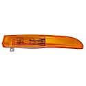 New CAPA Certified Standard Replacement Driver Side Front Signal Light Assembly, Yellow Lens