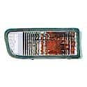 New Economy Replacement Driver Side Front Signal Light Assembly, In The Bumper