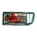 New Economy Replacement Passenger Side Front Signal Light Assembly, In The Bumper