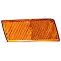 New CAPA Certified Standard Replacement Driver Side Front Side Marker Light Assembly, In The Bumper