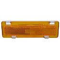 New Standard Replacement Passenger Side Front Side Marker Light Assembly, In The Fender