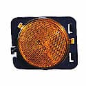 New CAPA Certified Standard Replacement Front Driver Side Marker Light Assembly, Fender Mounted