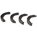 Brake QuickStop Parking Brake Shoe Set