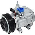 A/C Compressor, V8 Engine