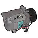 A/C Compressor, 4 Groove, V8 Engine