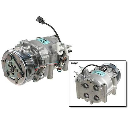 A/C Compressor w/ Clutch, New