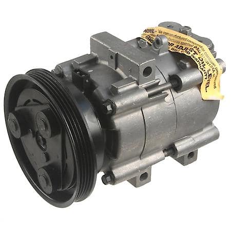 A/C Compressor w/ Clutch, Remanufactured