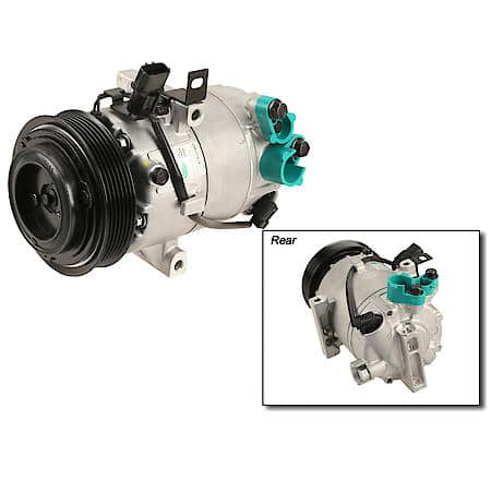 A/C Compressor w/ Clutch, New