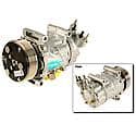 A/C Compressor - w/ Clutch, New