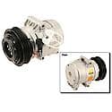 A/C Compressor w/o Clutch, New