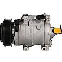A/C Compressor with Clutch - New