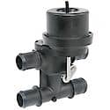 Vacuum Non-Bypass Closes Heater Valve