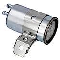 5/16" Inlet-Outlet Metal In-Line Fuel Filter with Bracket