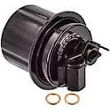 14X1.5MM Inlet - 12X1.25MM Outlet Metal Fuel Filter