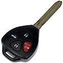 Keyless Entry Remote 4 Button - Blade Stamp Dot