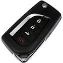 Upgraded Keyless Entry Remote 4 Button - Blade Stamp Dot