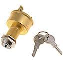 Electrical Switches - Specialty - Starter Switches - Key Style Brass