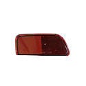 New Standard Replacement Passenger Side Rear Bumper Cover Reflector, Except SS