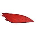 New CAPA Certified Standard Replacement Driver Side Rear Bumper Cover Reflector